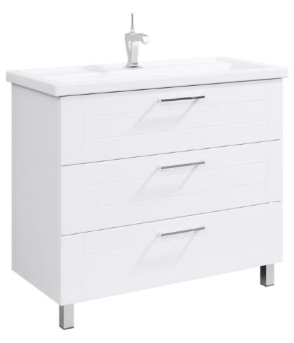 Тумба с умывальником AQWELLA Manchester 101 Белый MAN01103